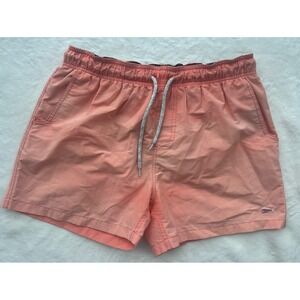 Southern Lure Swim Shorts Mens Large Pink/Salmon Pocket‎ Logo